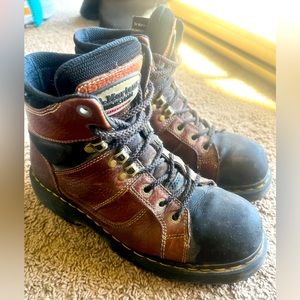 Dr Martens industrial steel safety toe boots